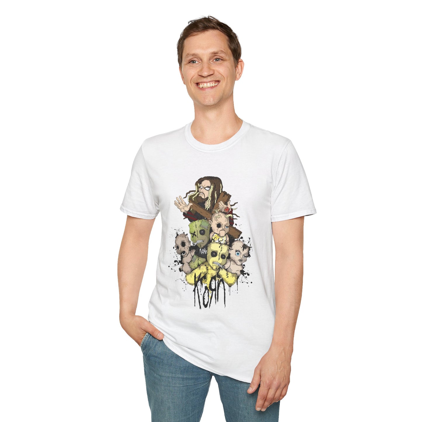 Korn Band Art T-shirt