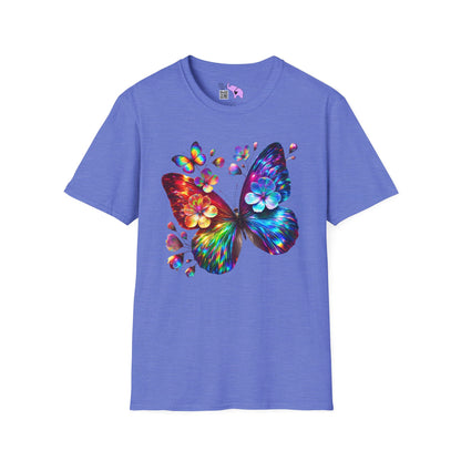 Colorful Butterflies Adult T-shirt