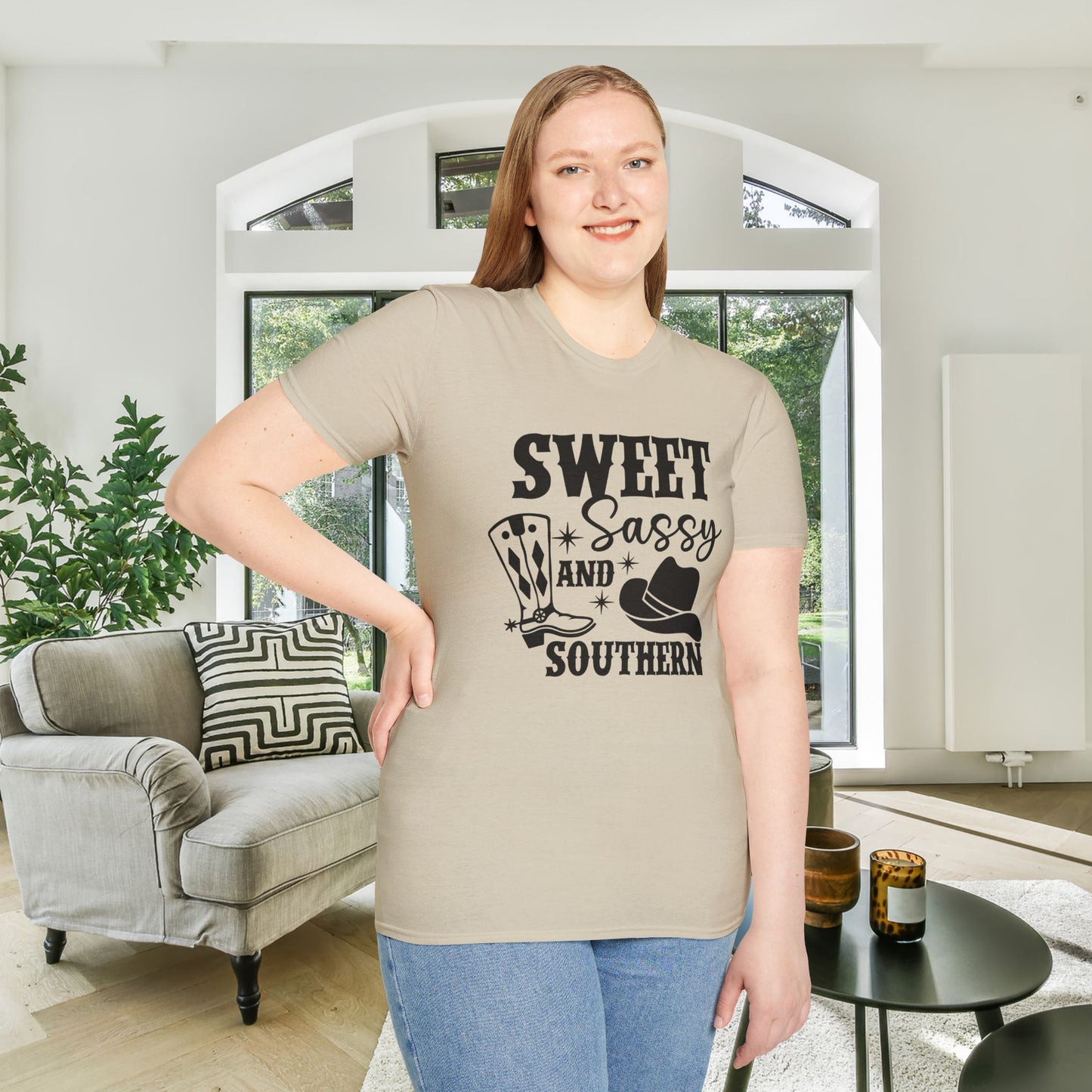 Sweet Sassy & Southern Adult T-shirt