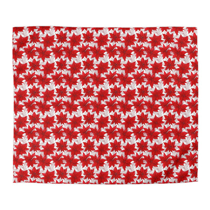 Christmas Blossom Sketch Microfiber Duvet Cover