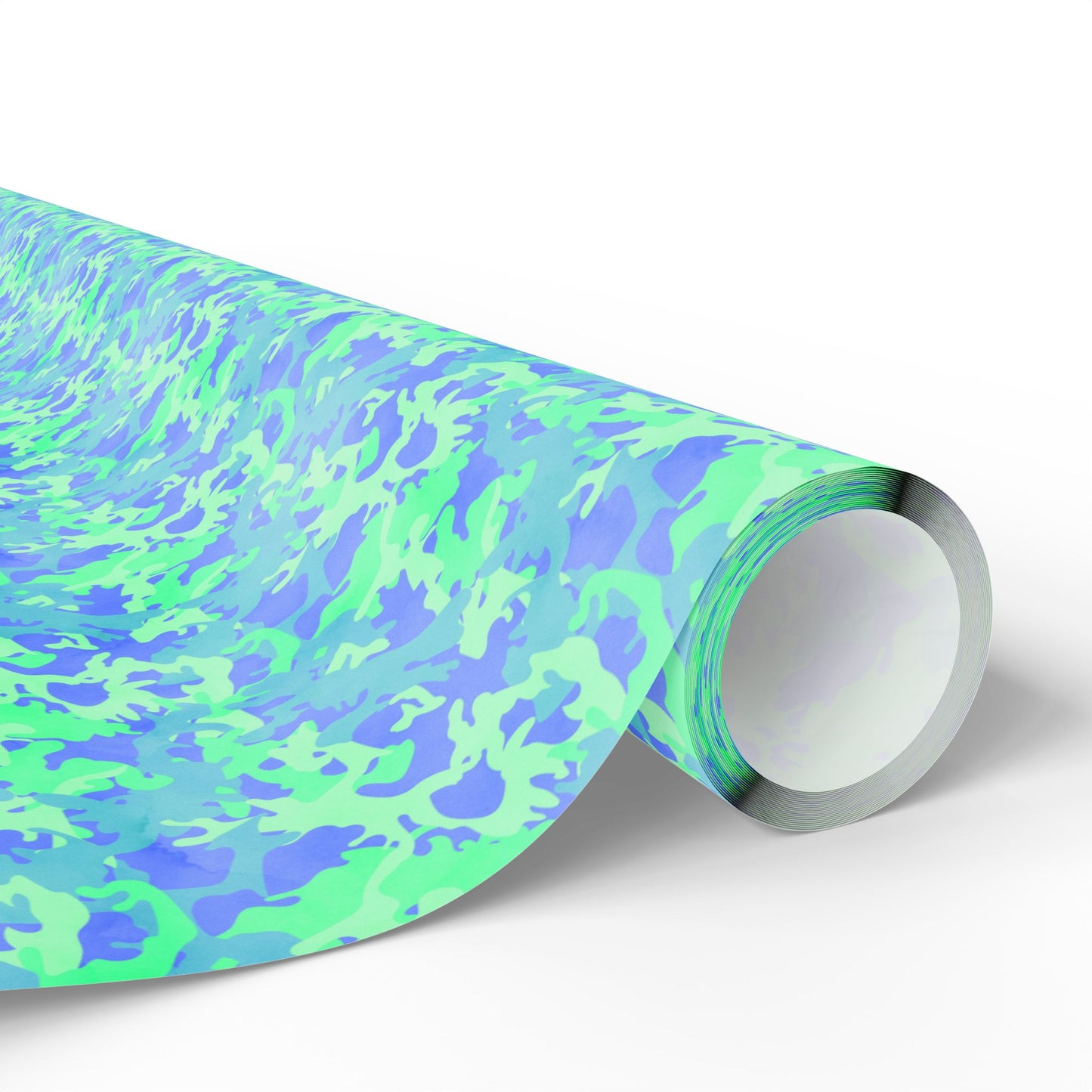 Glacier Grove Camo Wrapping Paper
