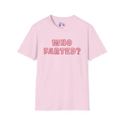 ""Who Farted? Adult T-shirt