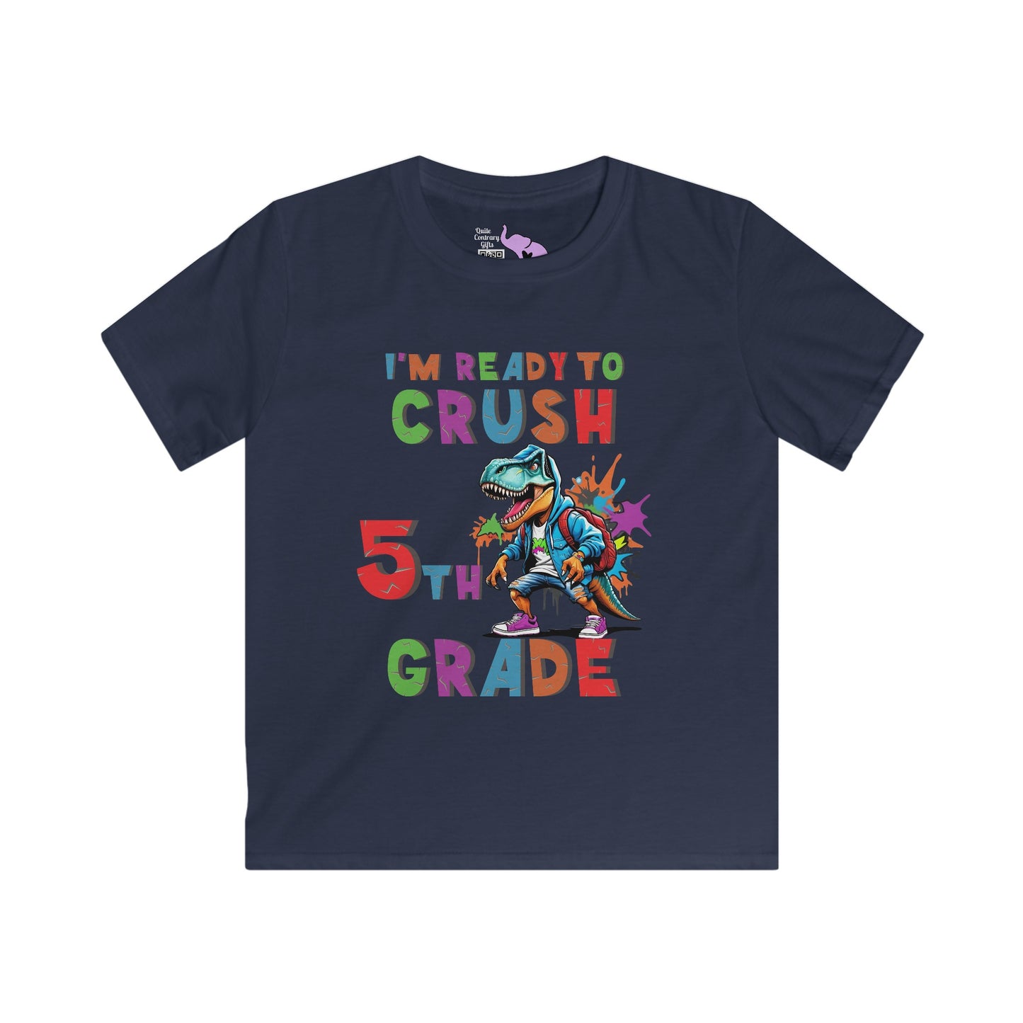 I'm Ready To Crush 5th Grade Youth Softstyle Tee