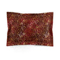 Royal Ember Blossoms Pillow Sham