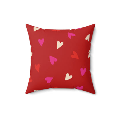Cupid’s Confetti Throw Pillow
