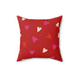 Cupid’s Confetti Throw Pillow