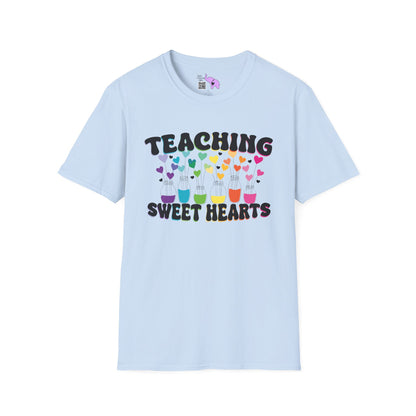 Teaching Sweet Hearts Adult T-shirt