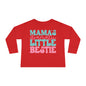 Mama's Dramatic Little Bestie Toddler Long Sleeve Tee