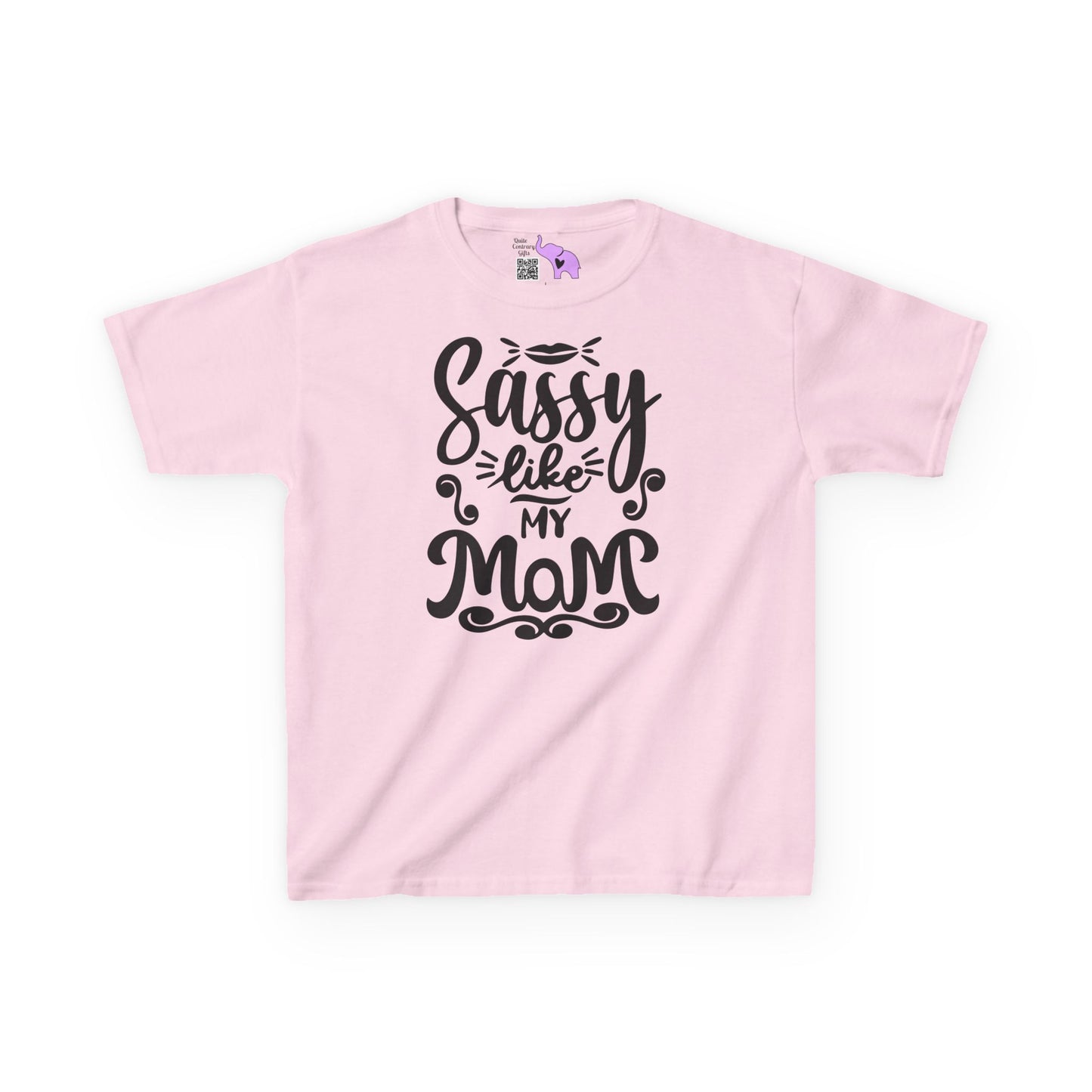 Sassy Like My Mom Kids Heavy Cotton™ Tee