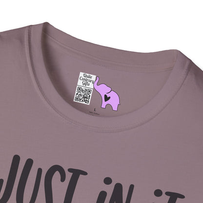 Just In It For The Parking (Wheelchair User) Adult T-shirt