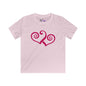 Double Heart Youth Softstyle Tee