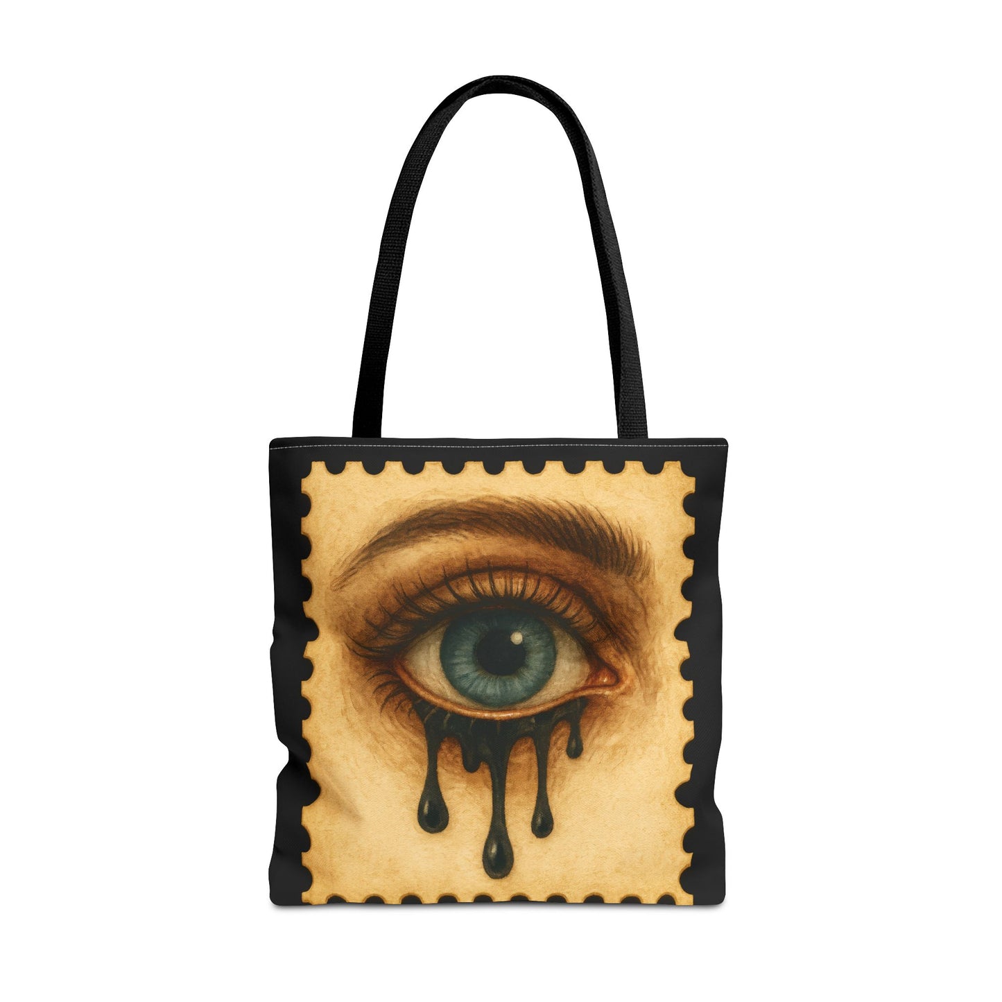 Drip Gaze Canvas Tote Bag
