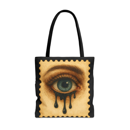 Drip Gaze Canvas Tote Bag
