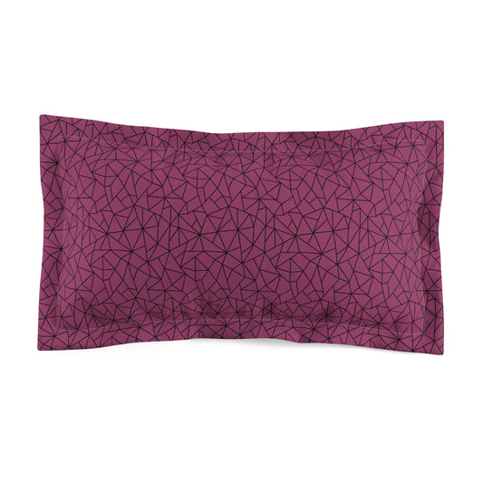 Fragmented Beauty Microfiber Pillow Sham