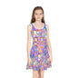 Aurora Hexagons Girls' Sleeveless Sundress