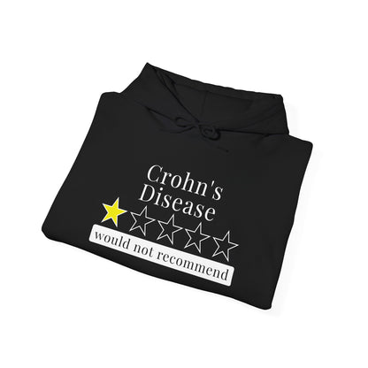 Crohn's Disease 1 Star Would Not Recommend Heavy Blend™ Hooded Sweatshirt