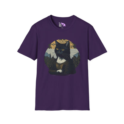 Meow Lisa Adult T-shirt