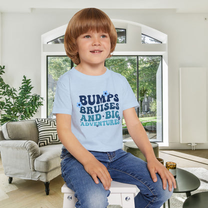 Bumps Bruises And Big Adventures Heavy Cotton™ Toddler T-shirt