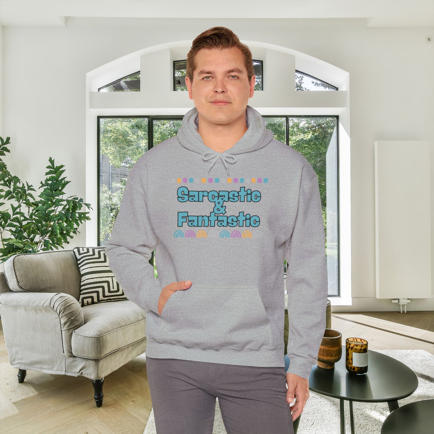 Sarcastic & Fantastic Heavy Blend™ Hooded Sweatshirt