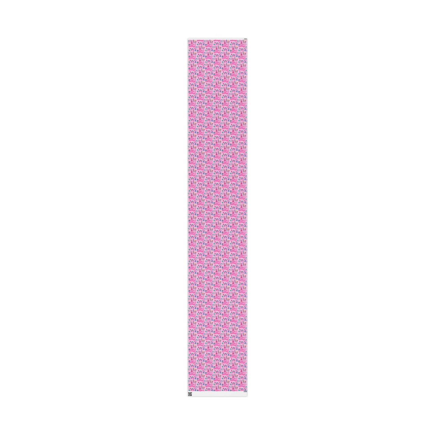 Girls 1st Birthday Wrapping Paper
