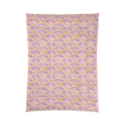 Peach Sorbet Camo Basic Bedding Set