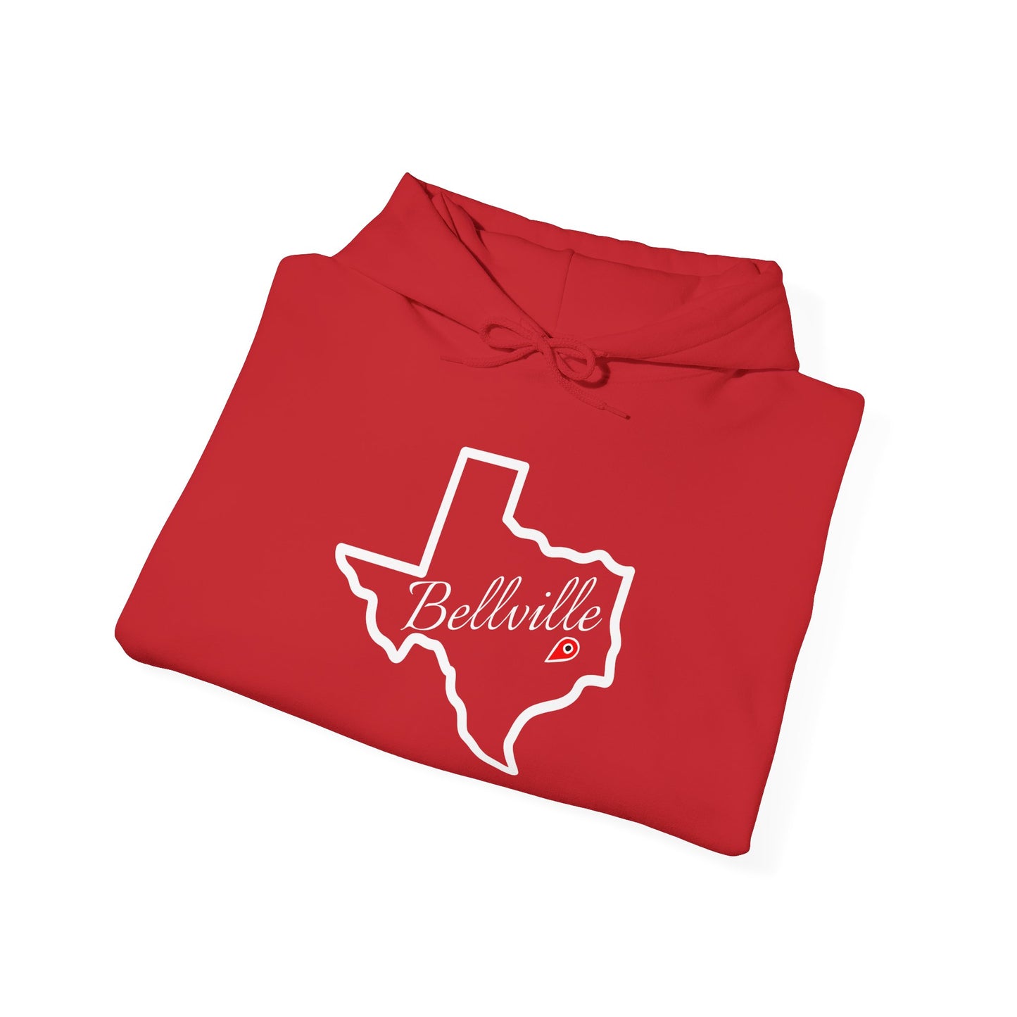 Bellville Texas Adult Heavy Blend™ Hooded Sweatshirt
