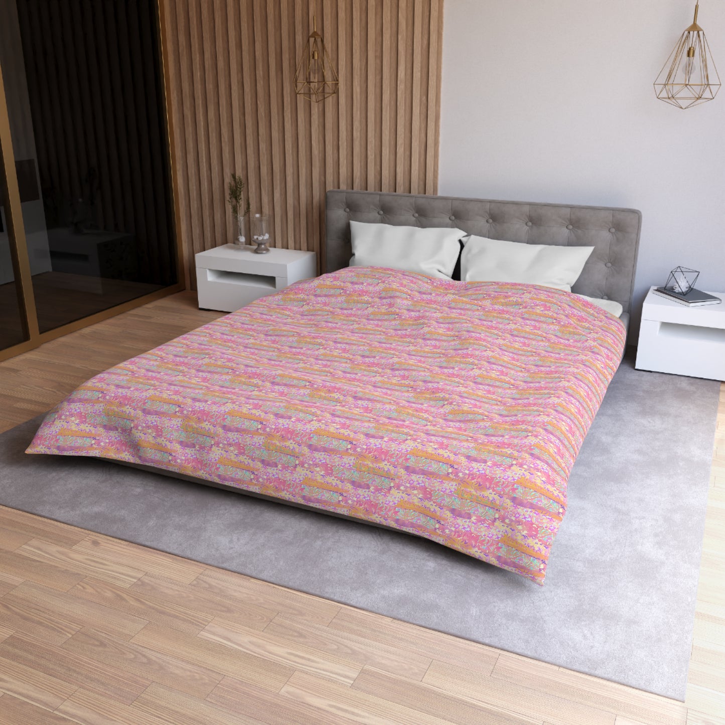 Wild Tropic Collage Duvet Bedding Set