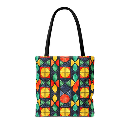 Candlelight Burst Canvas Tote Bag