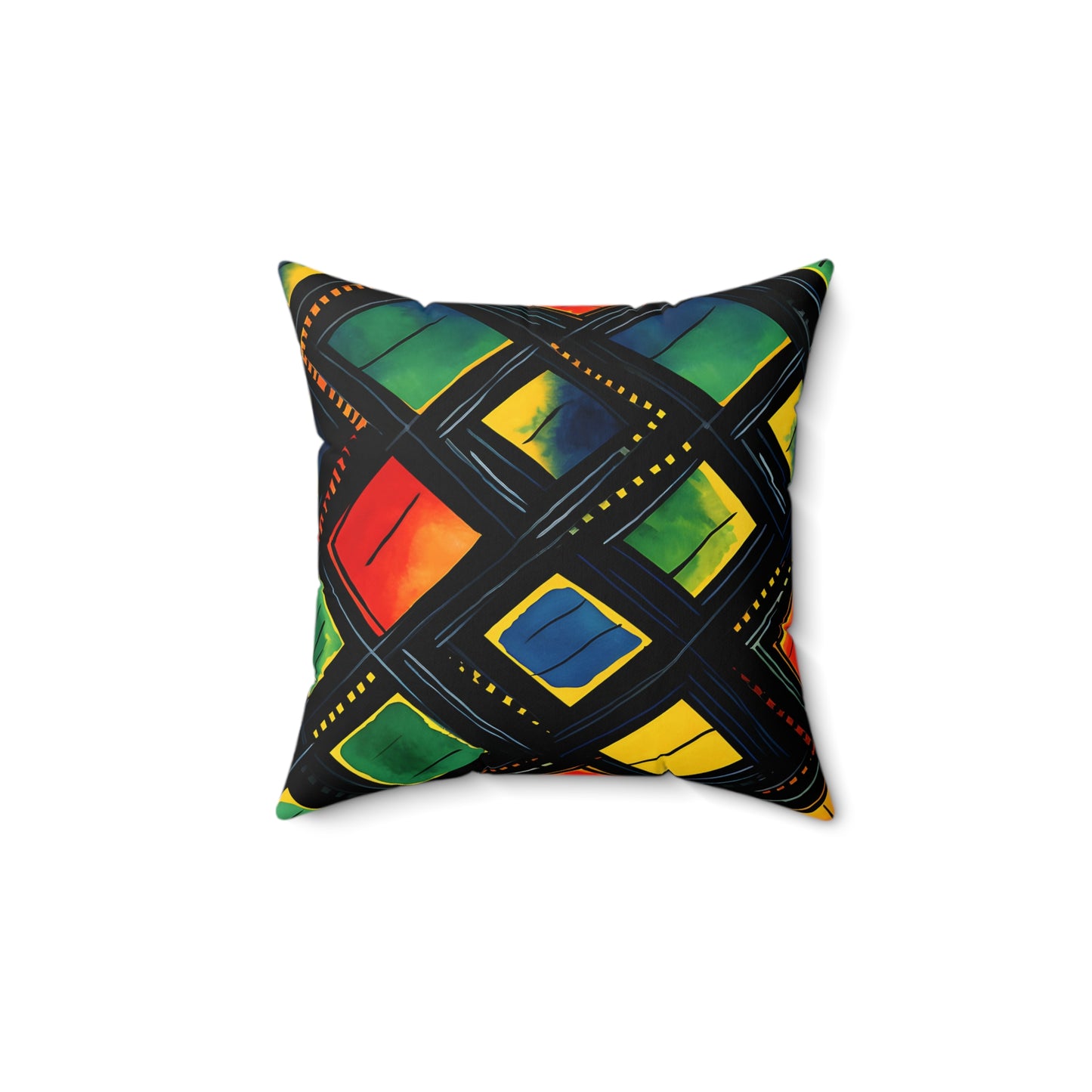 Kuumba Spark Throw Pillow
