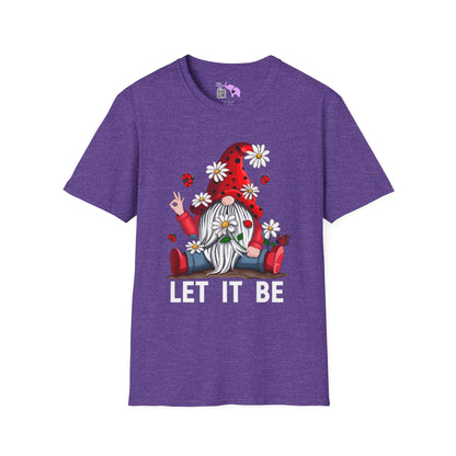 Let It Be Valentine Gnome Adult T-shirt