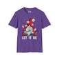 Let It Be Valentine Gnome Adult T-shirt