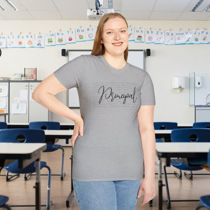 Principal (Descriptive Words) Adult T-shirt