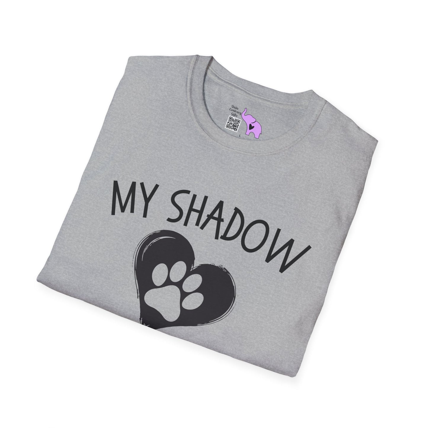 My Shadow Has Four Legs and a Tail Adult T-shirt