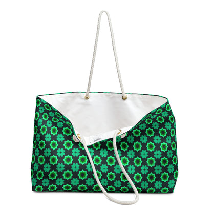 Clover Bloom Burst Weekender Bag
