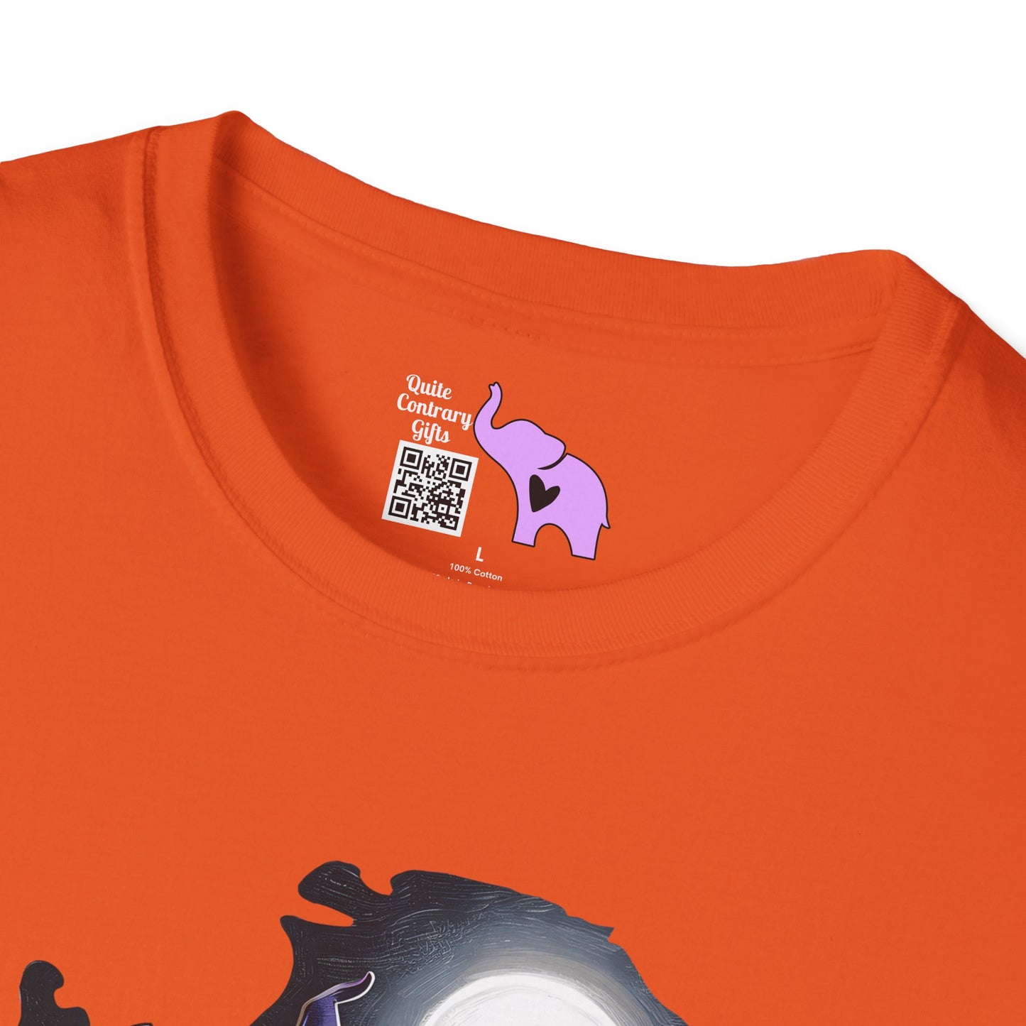 Halloween Stitch Full Moon Adult T-shirt