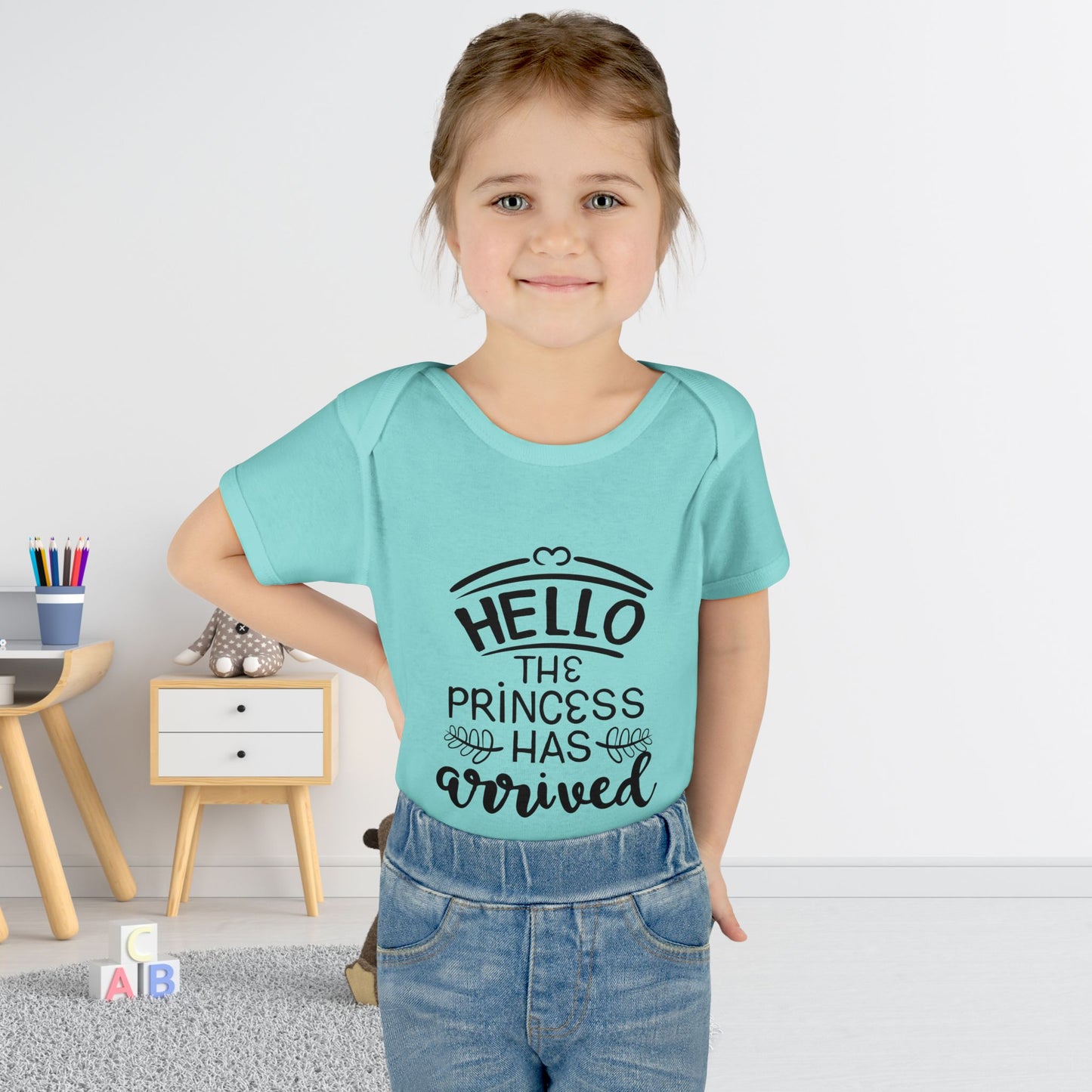 The Princess Has Arrived Infant Baby Rib Bodysuit