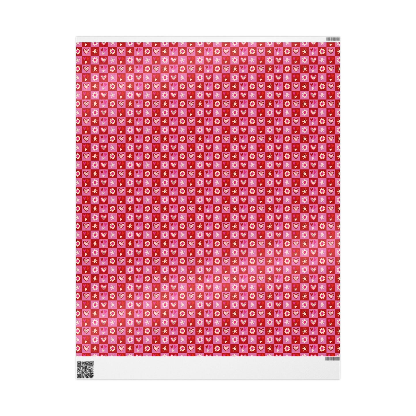 Valentine Toss Wrapping Paper