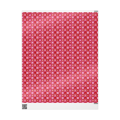 Valentine Toss Wrapping Paper