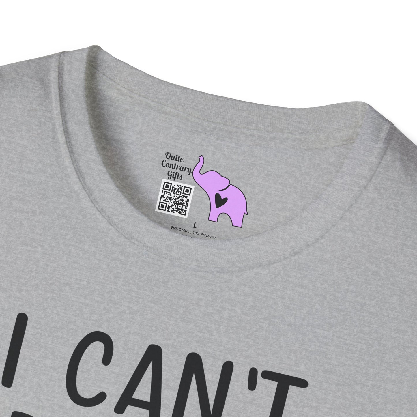 I Can't Pretend To Like You Today I Don't Have The Energy Adult T-shirt