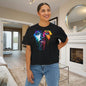 Colorful Face Women's Boxy Tee