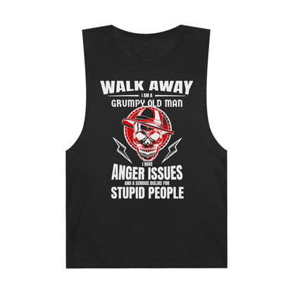 Walk Away I Am A Grumpy Old Man... Tank Top