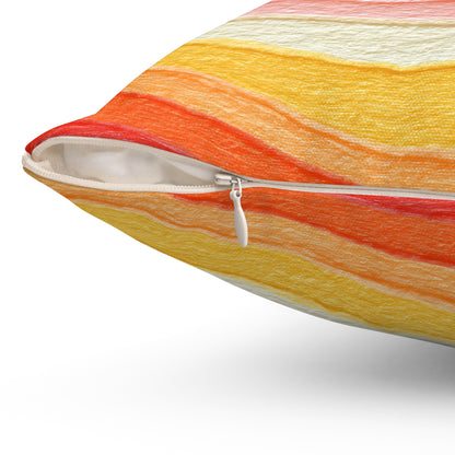 Spectrum Surge Throw Pillow