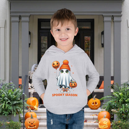 Spooky Season Ghost Trick-or-Treater Toddler Hoodie