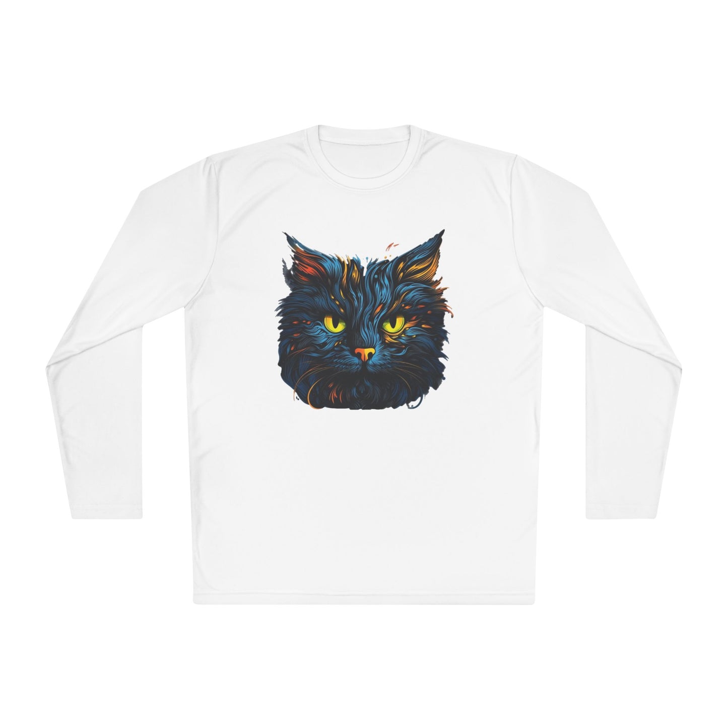 Creepy Black Cats 15 Adult Long Sleeve Tee