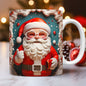 Christmas Theme 3D Image Ceramic Mug