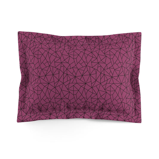 Fragmented Beauty Microfiber Pillow Sham