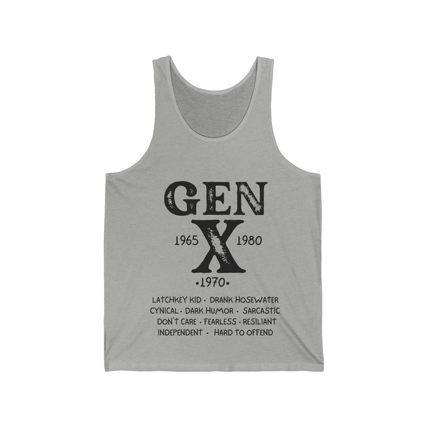 GenX 1970 Adult Unisex Tank