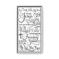 Hymnal Poem Framed Canvas Bathroom Art