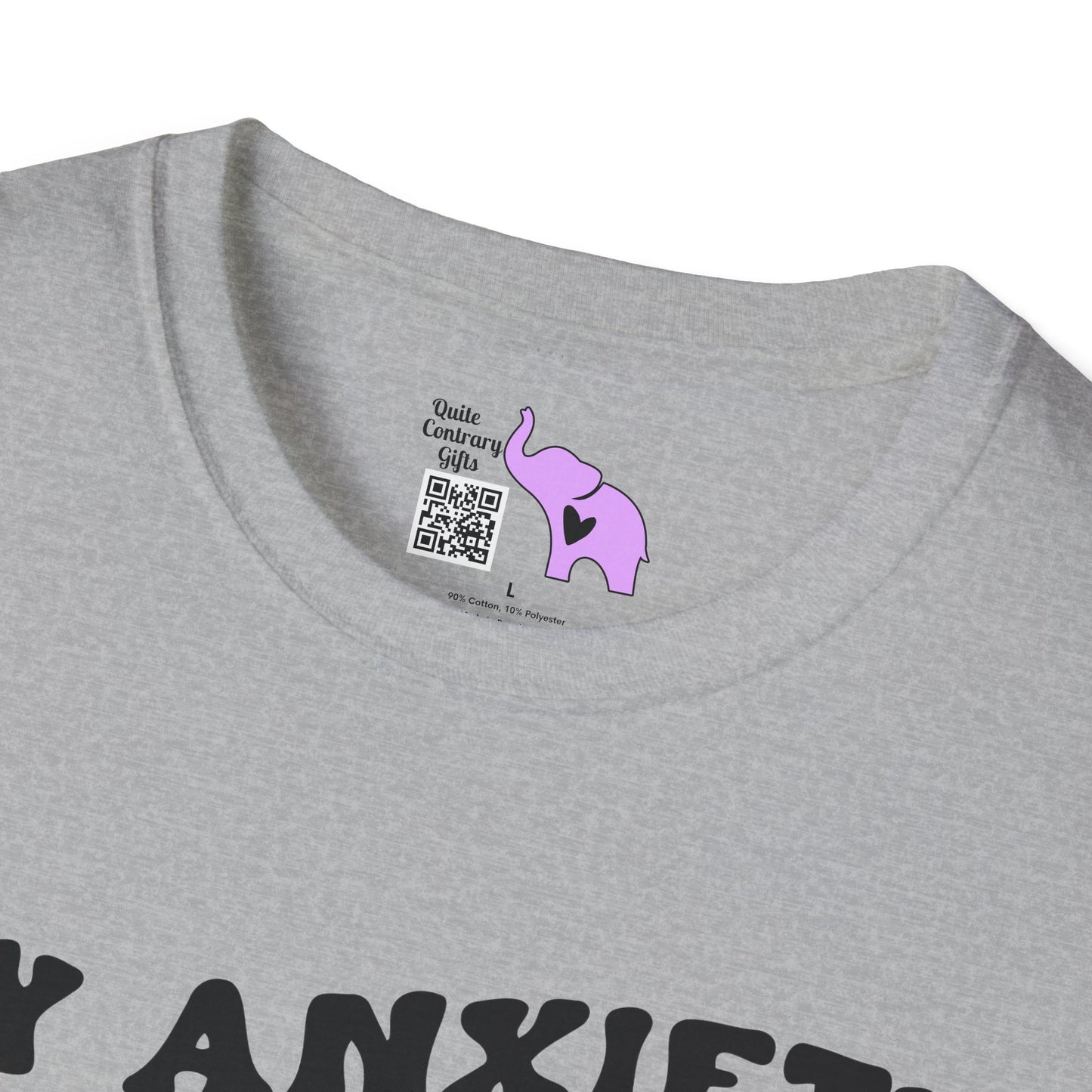 My Anxiety Said No Adult T-shirt
