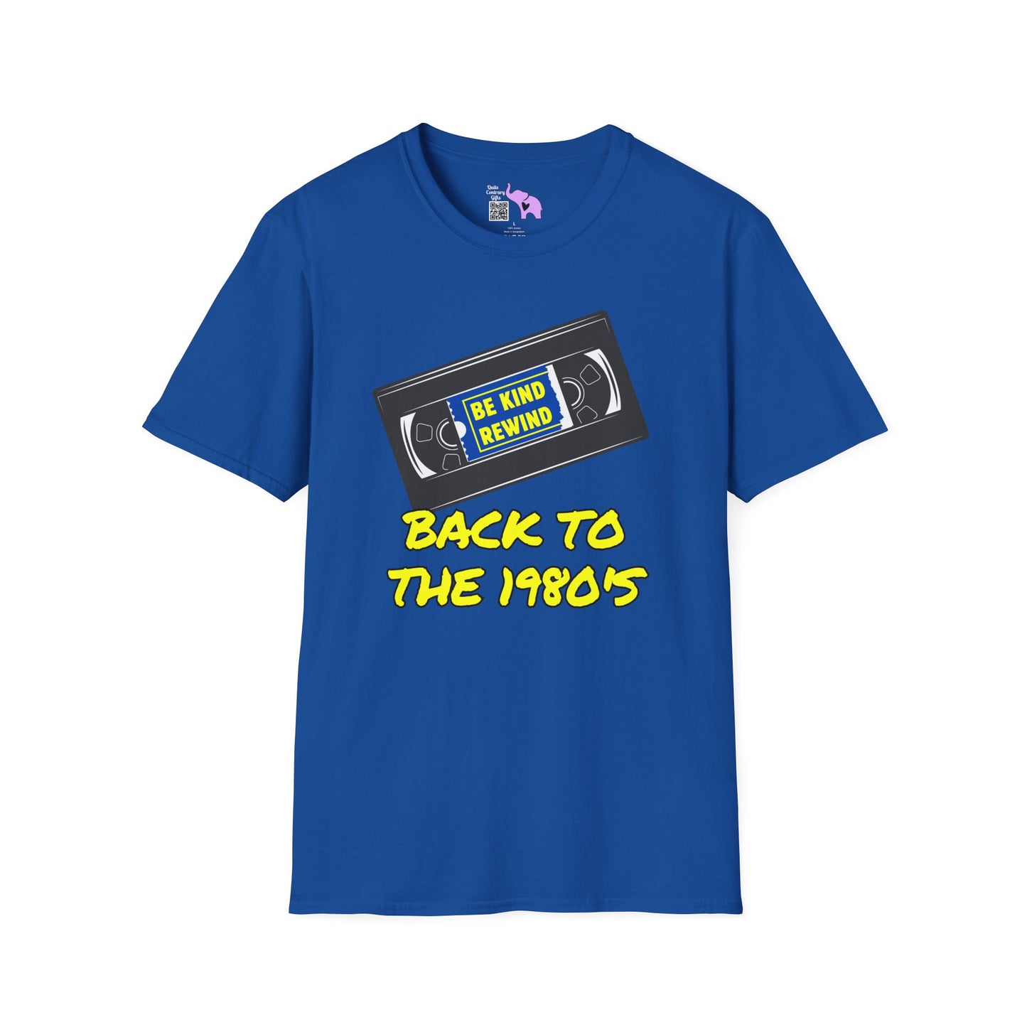 Be Kind Rewind Back to the 1980's Adult T-shirt